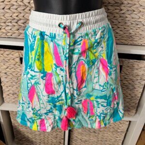 Lilly Pulitzer Skirt Size Large Sailboat Print